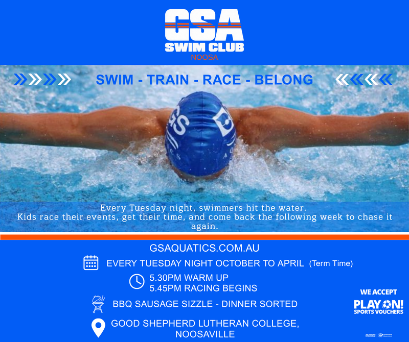 Swim Club Facebook Post